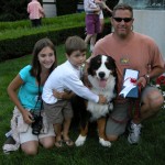 Biggest Dog - 2nd Place, Hinkley & family.