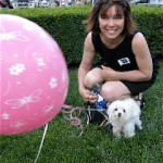 Smallest Dog First Place, Lily & Mom.