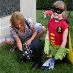 Best Trick, 1st Place (and really cute costumes) Baily & Mom and crime fighting partner!