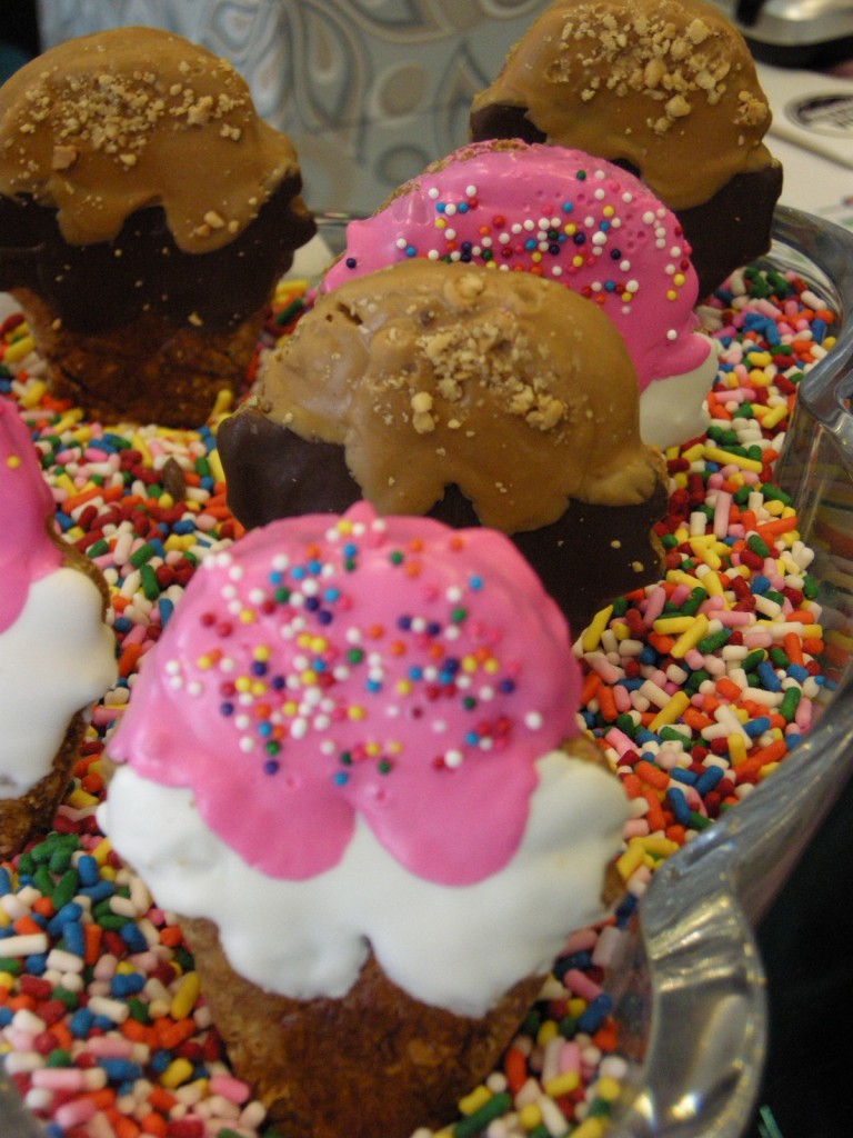 Ice cream that doesn't melt, nice!